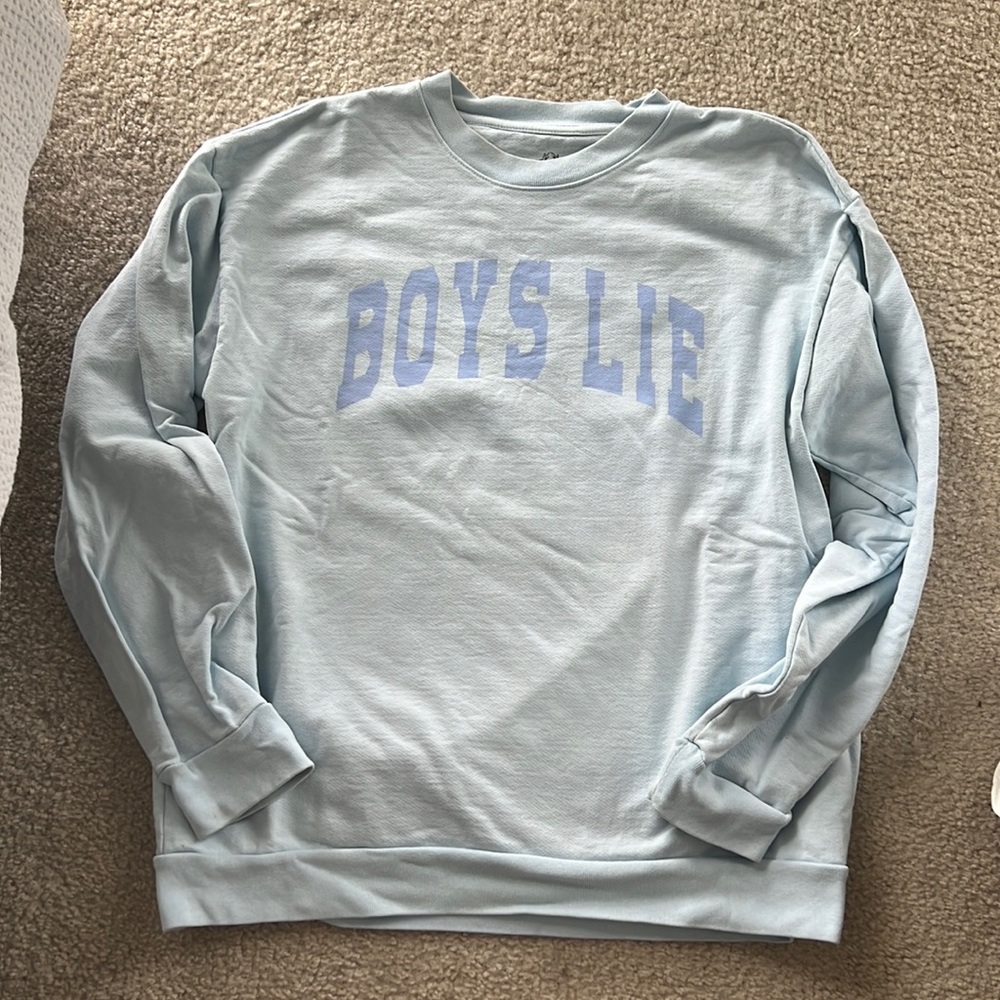 Boys lie crewneck oversized fit